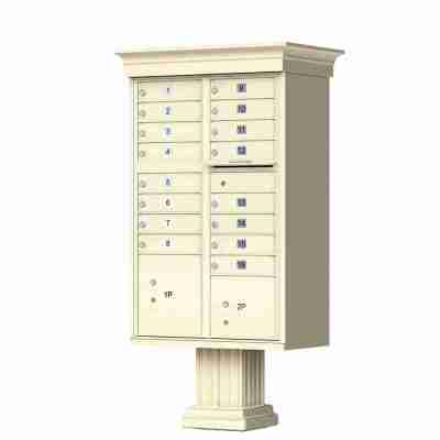 16 Door Vogue Decorative Cluster Mailbox by Florence – Sandstone Profile Picture