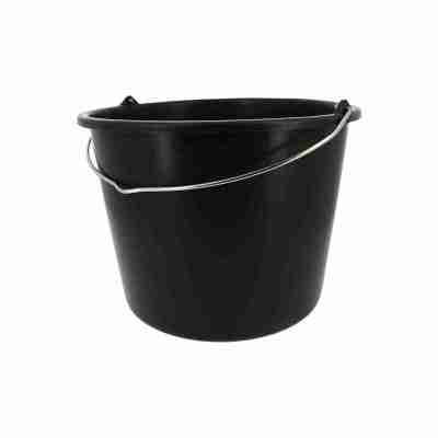 Seau 20L noir avec anse et graduation – Plastique 100% recyclé Profile Picture