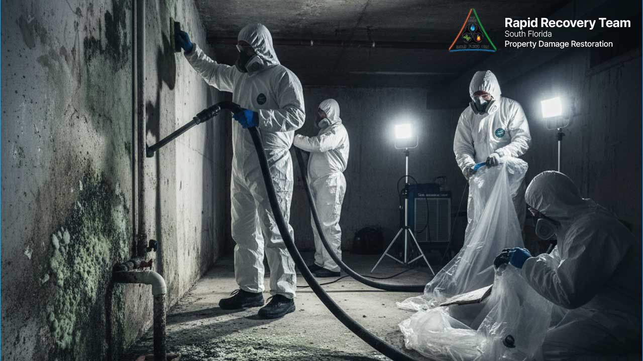 How to Spot Mold in Your South Florida Home (and What to Do About It) - Rapid Recovery Team