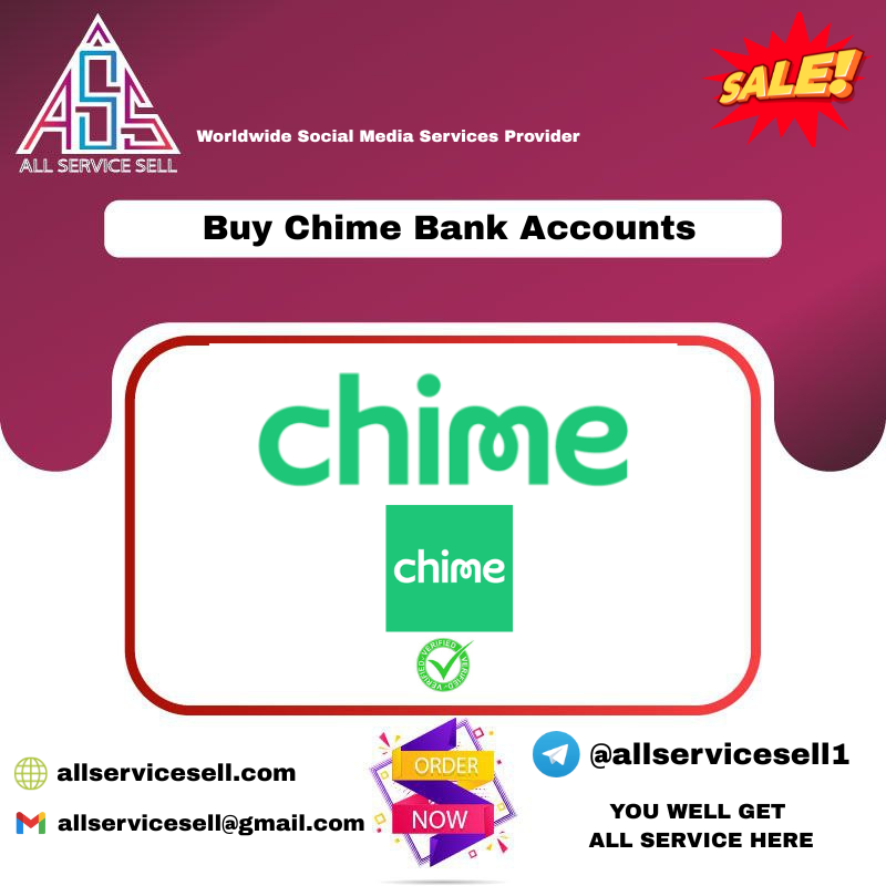 Buy Chime Bank Accounts - Card Activate & Verified