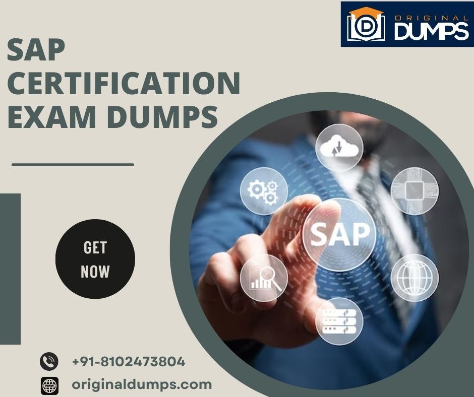 SAP Dumps - Download SAP Certification Dumps, Question and Answer PDF