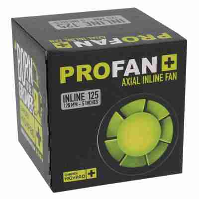 Extracteur de gaine PROFAN 125 mm - 190 m³/h - Garden HIGHPRO Profile Picture