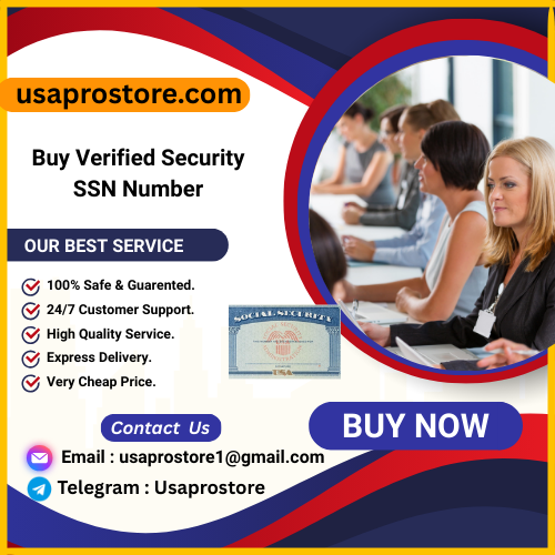 Buy Verified Security SSN Number - 100% Safe, Real & Valid