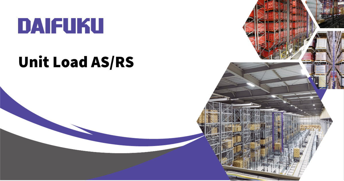 Unit Load AS/RS | Automated Storage ＆ Retrieval Systems (AS/RSs) | Products | Intralogistics | Solutions | DAIFUKU