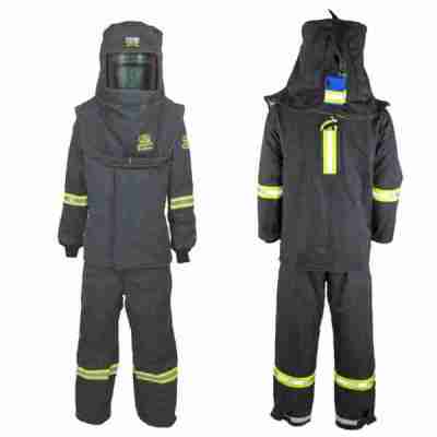 TCG140 Series Arc Flash Suit with Escape Strap (Cat 5, 140cal Ballistic) Profile Picture