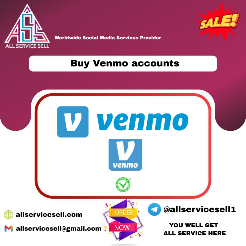 Buy Venmo accounts - Safe And Verified