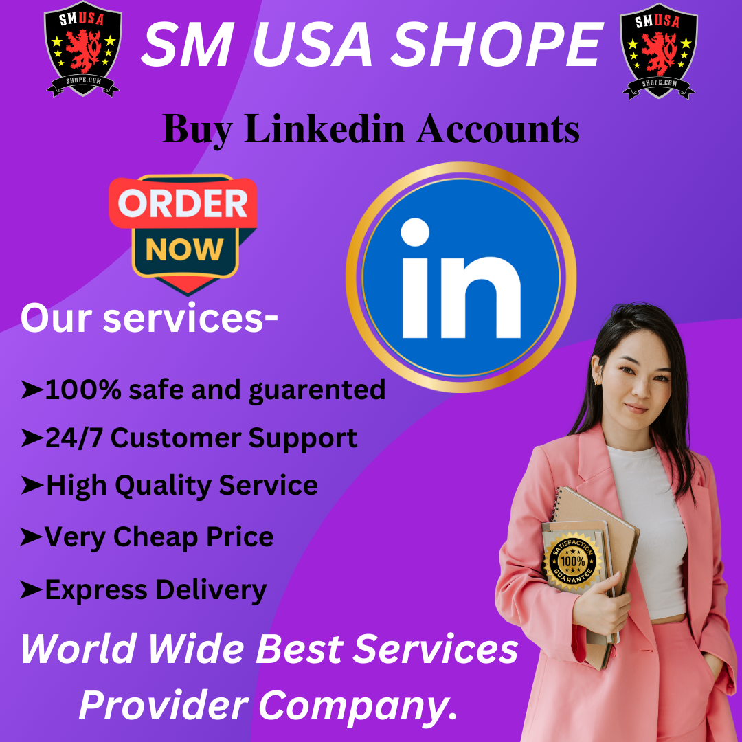 Buy Verified Linkedin Accounts - 100% Safe & Best Accounts.