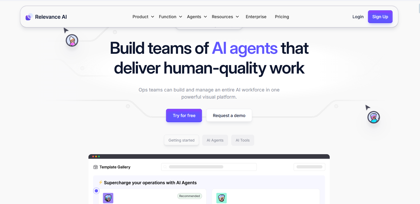 Relevance AI: Intelligent Agent Builder for Data Automation