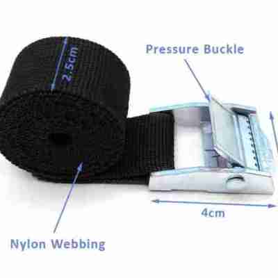 2 x 2.5m Cam Buckle Straps Profile Picture
