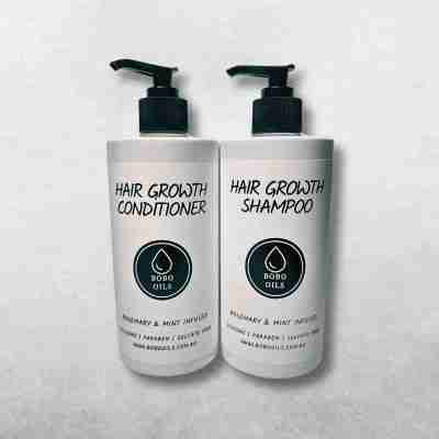 "Rosemary & Mint Hair Growth Shampoo and Conditioner for Men / Women - BOBO OILS " Profile Picture