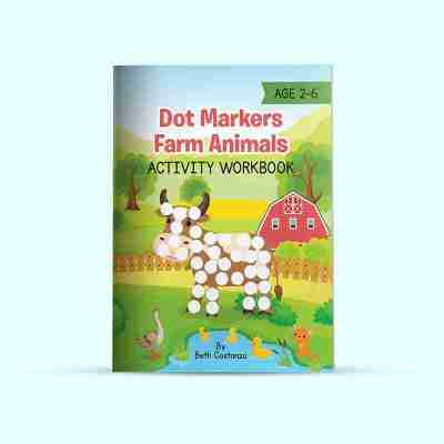 Dot Markers Farm Animals Activity Workbook Profile Picture
