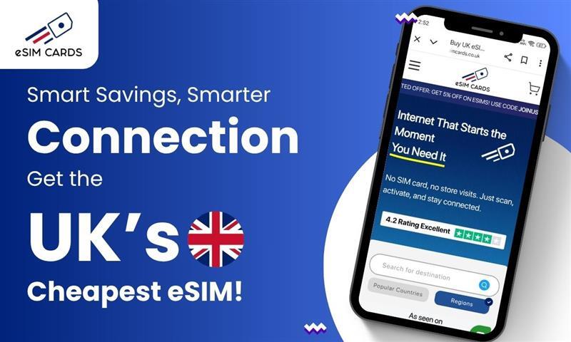 5 Things to Check When Choosing the Best eSIM Providers in the UK – UK Europe eSIM cards