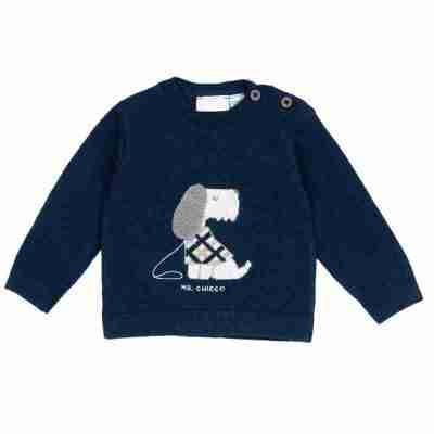 CHICCO JERSEY T-SHIRT BLUE DOG 100486 Profile Picture