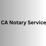 CA Notary Service