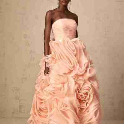 Cassidy Midi Dress - Off the Shoulder Style - Sleeveless Design - 3D Petal Detailing - Puff Skirt Profile Picture