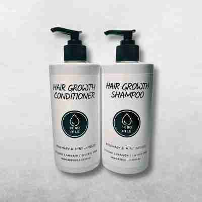 "Rosemary & Mint Hair Growth Shampoo and Conditioner for Men / Women - BOBO OILS " Profile Picture