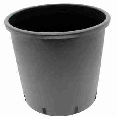 Pot rond de 15 litres noir - 28 x 28cm Profile Picture