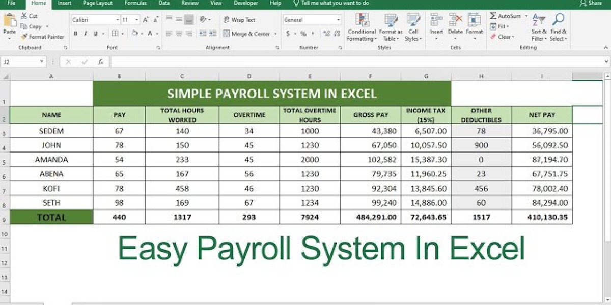 Fitness Goals Worksheet & Monthly Payroll Sample