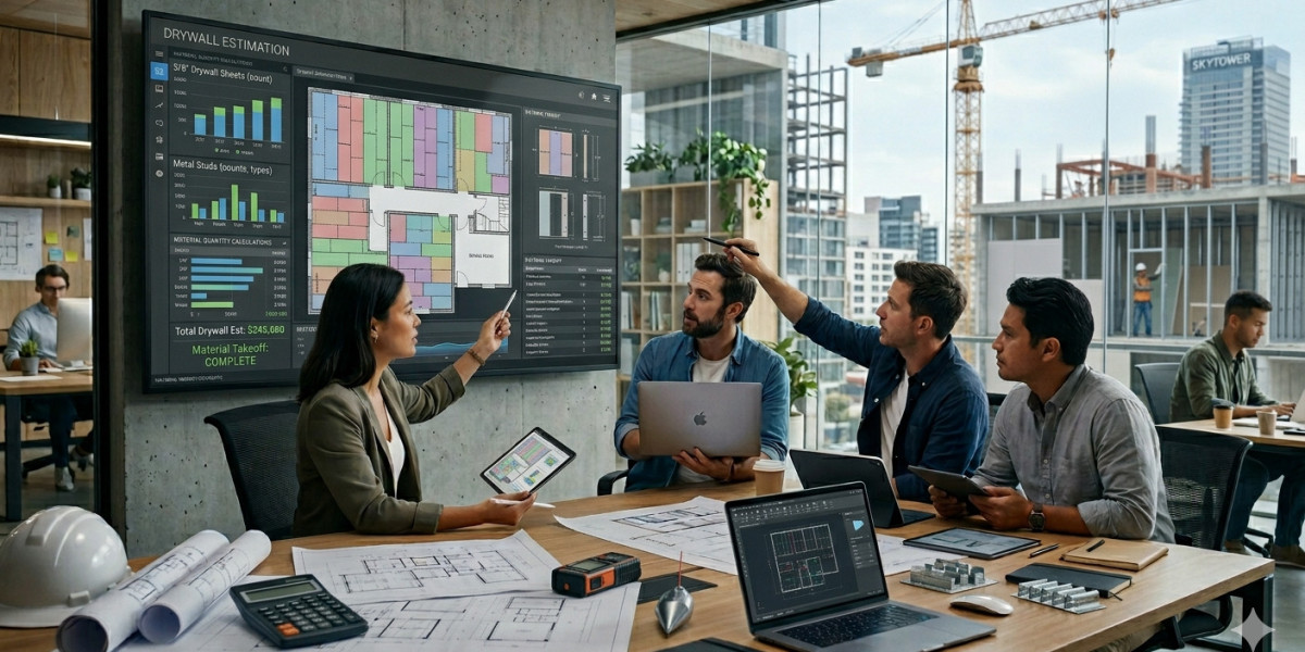 How Drywall Estimating Services Reduce Material Waste in Construction Projects