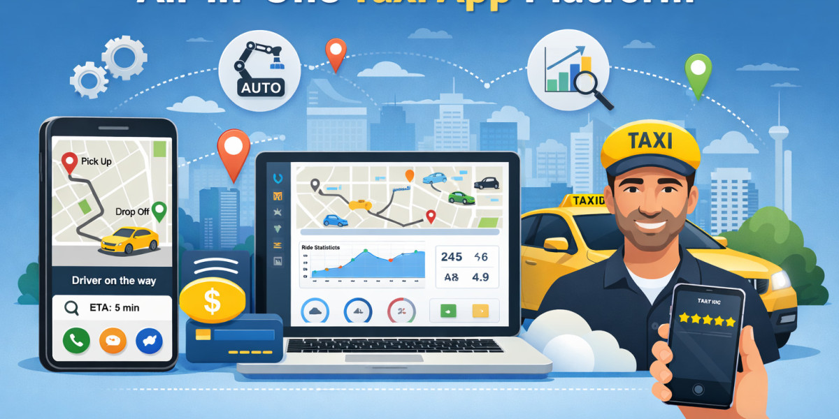 Optimize Ride Management with an All-in-One Taxi App Platform