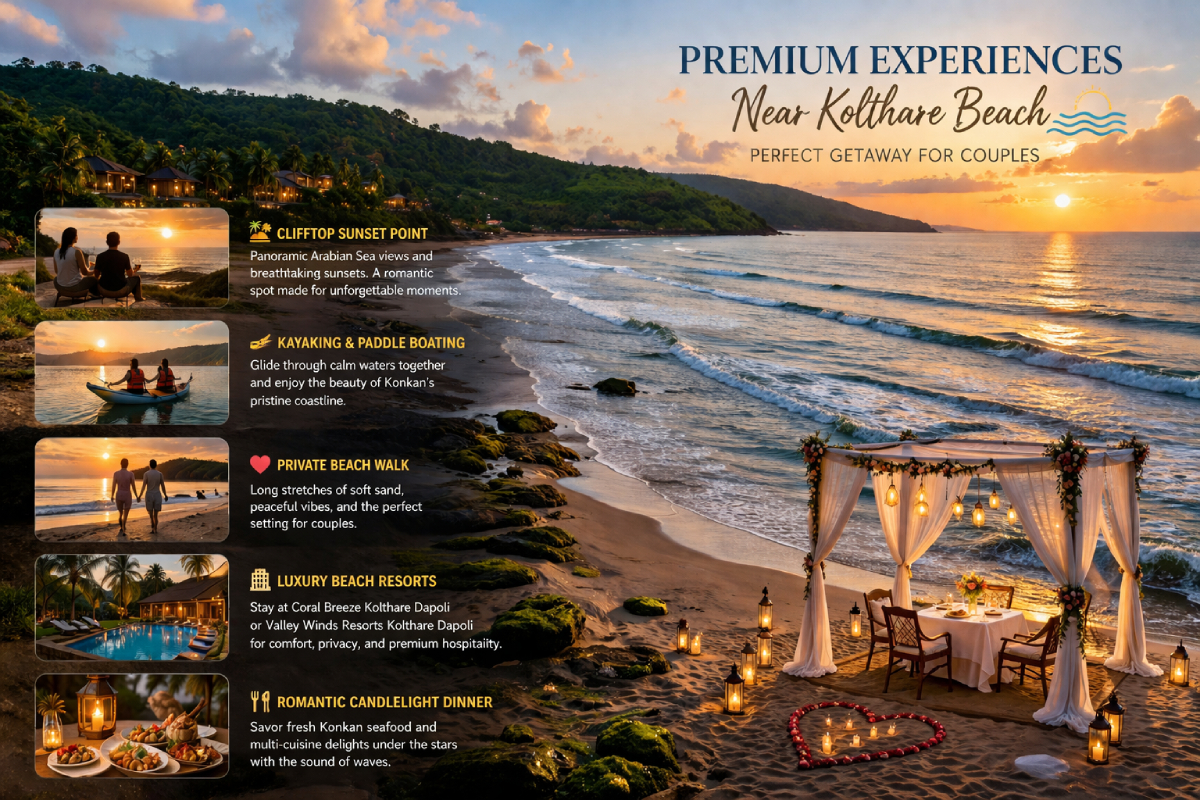 Top Beach In Maharashtra: Best Luxury Stay At Kolthare Beach Dapoli (Top 10 Ranked) | Destination Kolthare - Best Beach In Maharashtra