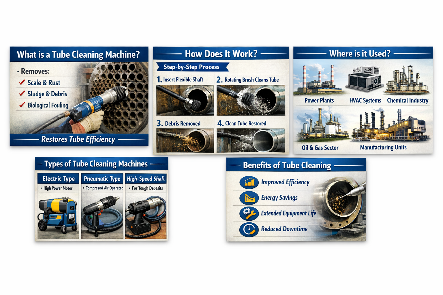 Tube Cleaning Machine Guide for Best Performance