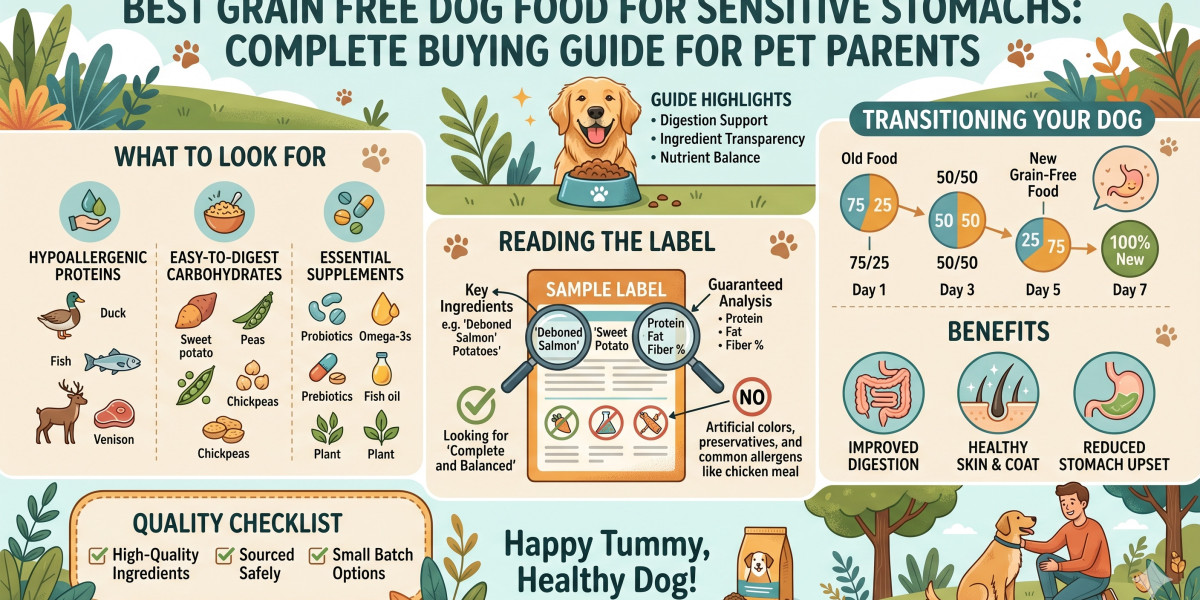Best Grain Free Dog Food for Sensitive Stomachs: Complete Buying Guide for Pet Parents