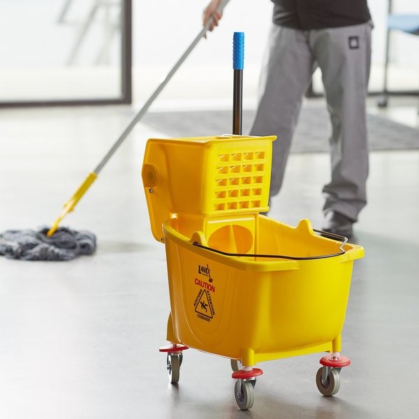 Commercial Mop Buckets: Safe Material and Why You Need One | Hicare