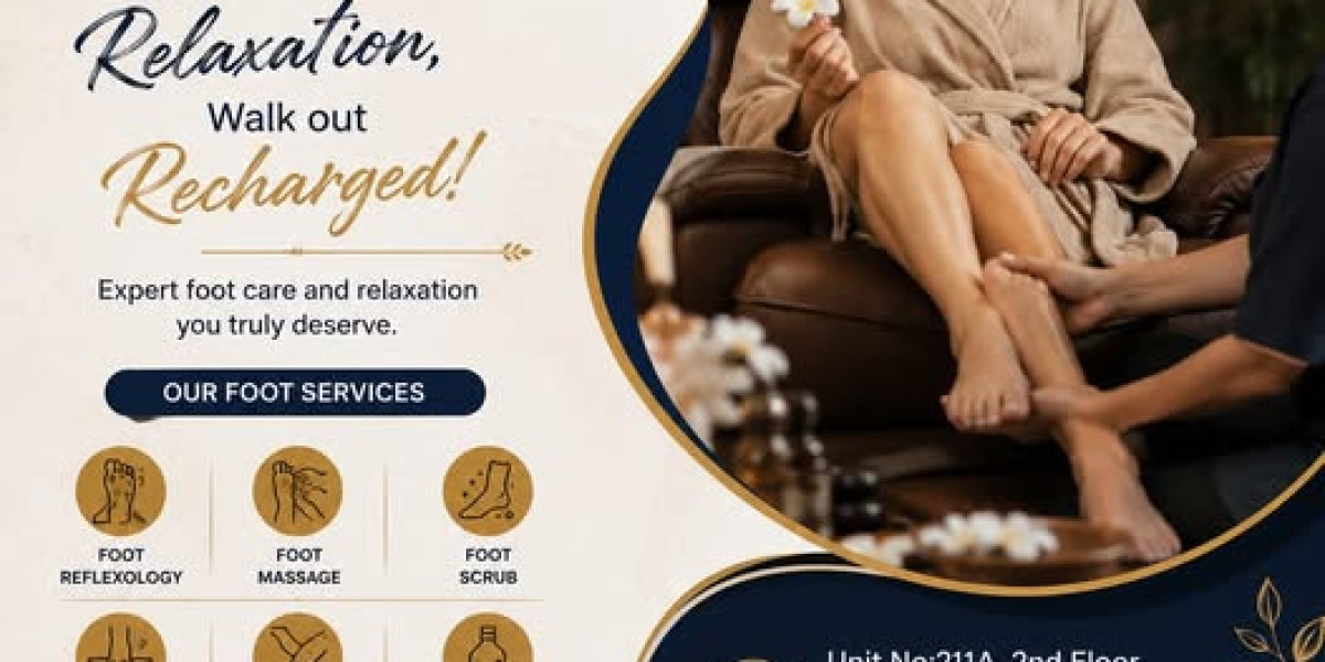 Relaxing foot massage in Muchibazar
