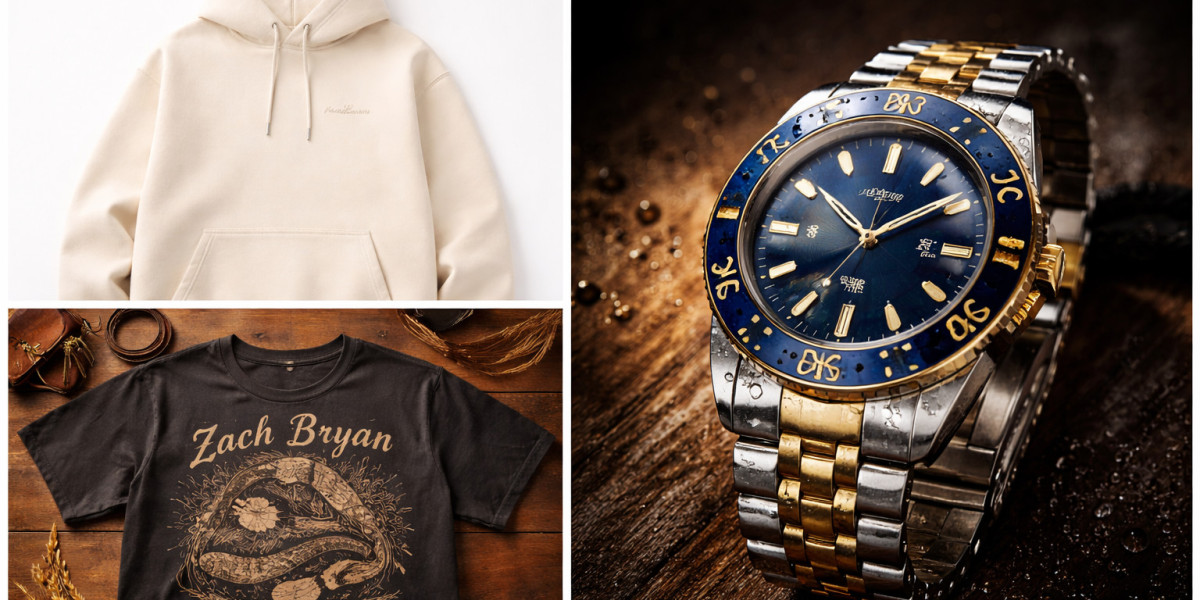 Modern Streetwear, Music Merch, and Replica Watch Style Trends
