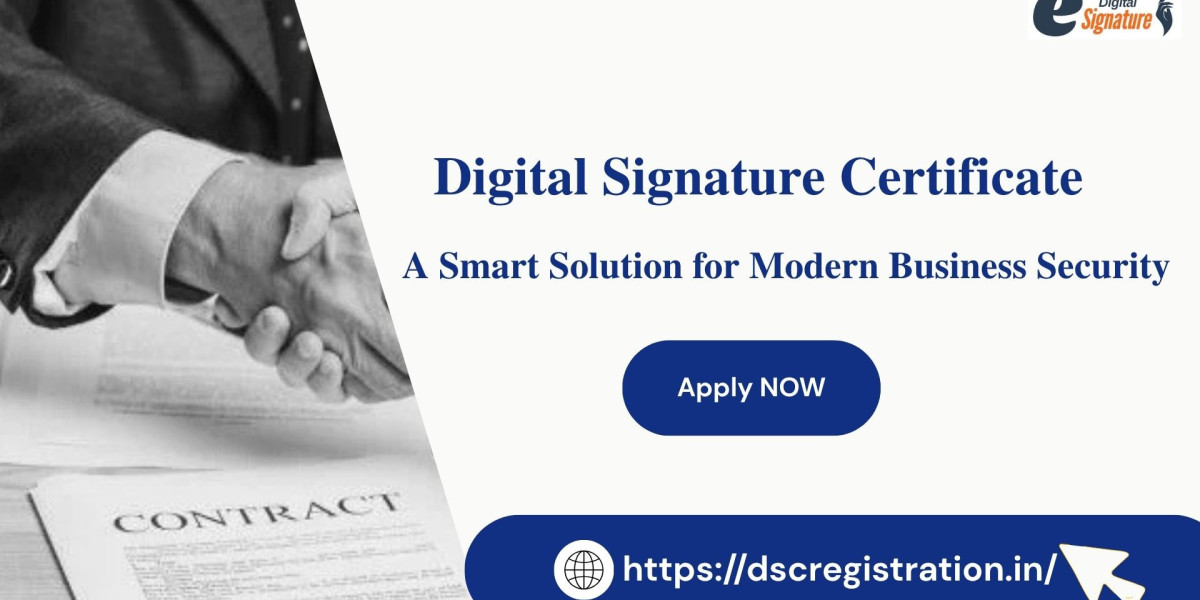 Digital Signature Certificate: A Smart Solution for Modern Business Security 
