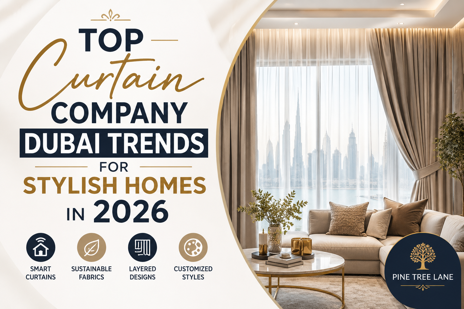 Top Curtain Company Dubai Trends for Stylish Homes in 2026