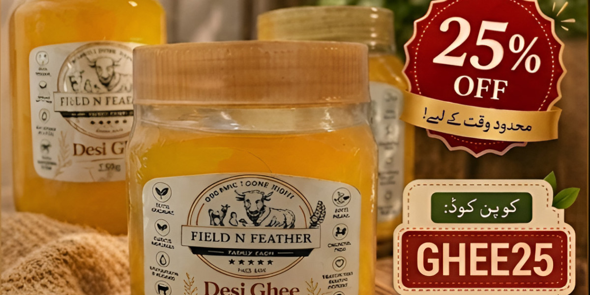 Pure Desi Cow Ghee in Pakistan: A Natural Blend of Health, Taste, and Tradition