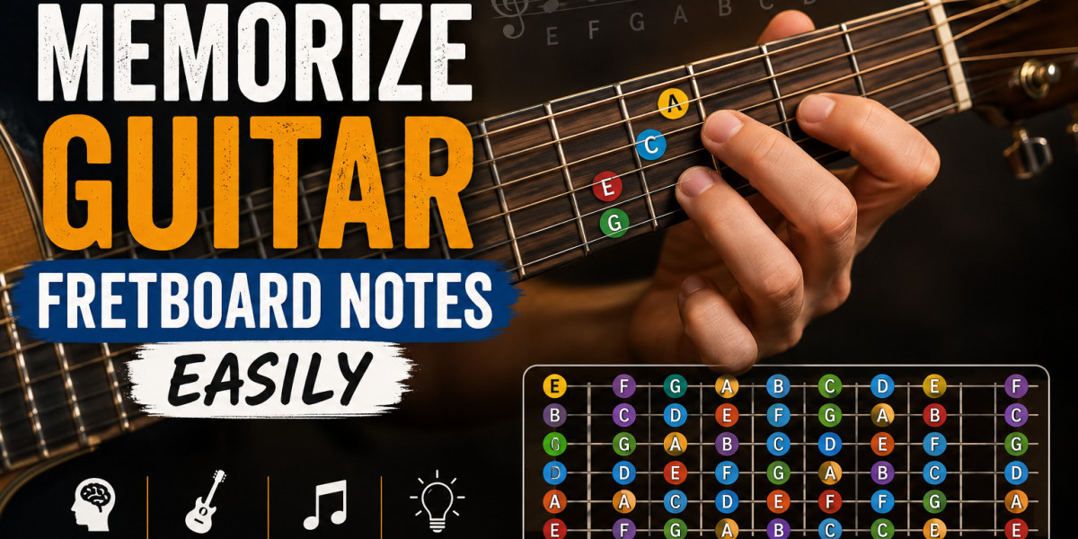 How to Memorize Guitar Fretboard Notes Easily