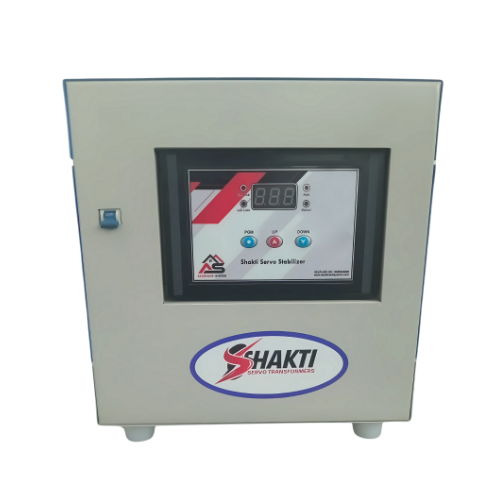 5kVA Single Phase Air Cooled Servo Stabilizer | Shakti Servo