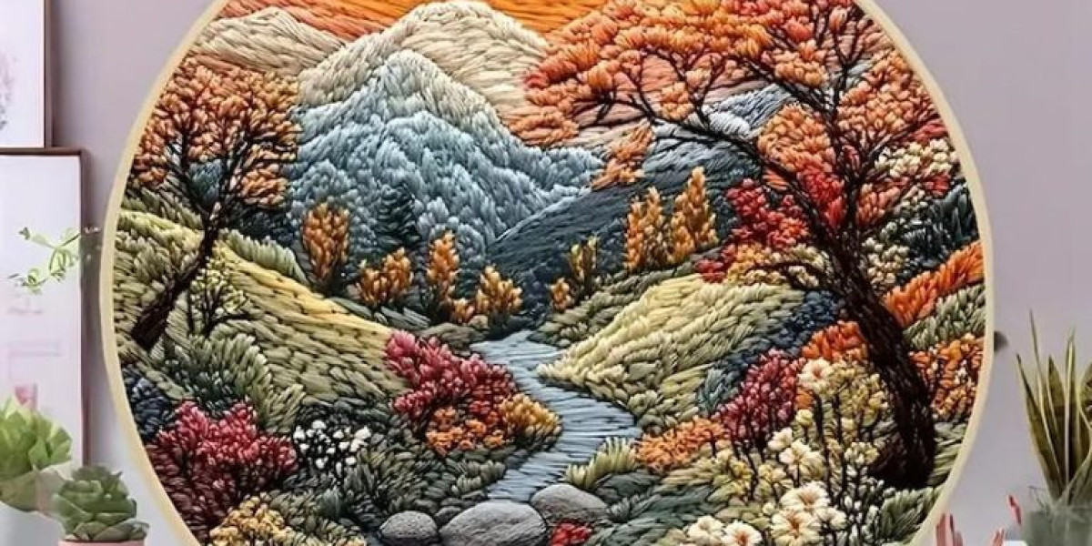 The Embroidery Kits: A Relaxing Way to Create Handmade Beauty