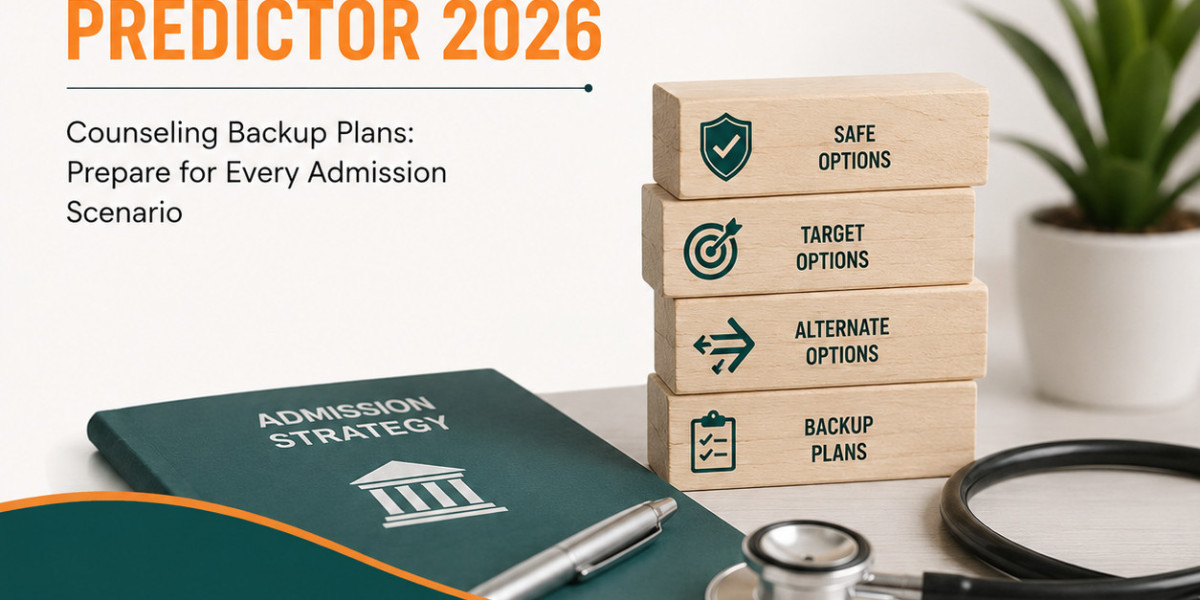 NEET College Predictor 2026 for Counseling Backup Plans: Prepare for Every Admission Scenario