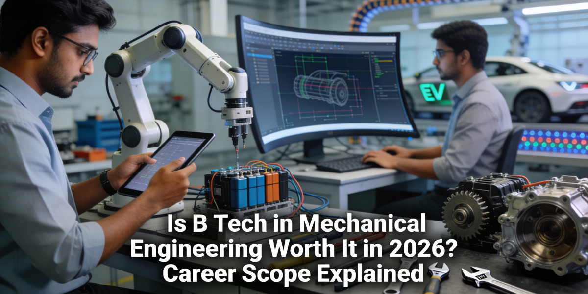 Is B Tech in Mechanical Engineering Worth It in 2026? Career Scope Explained
