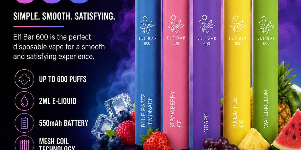 Elf Bar 600 — Why This Compact Disposable Vape Is Taking Over the Market