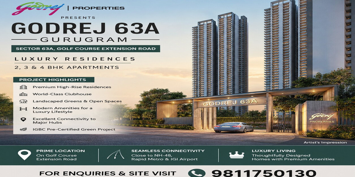 Godrej 63A Gurgaon – Luxury Apartments on Golf Course Extension Road