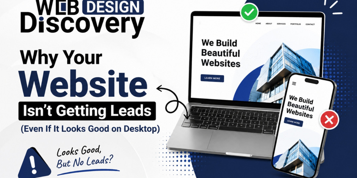 Why Your Website Isn’t Getting Leads (Even If It Looks Good on Desktop)