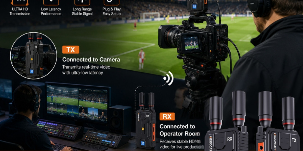Advanced Wireless Video Transmitter for Sports, Events & Remote Production