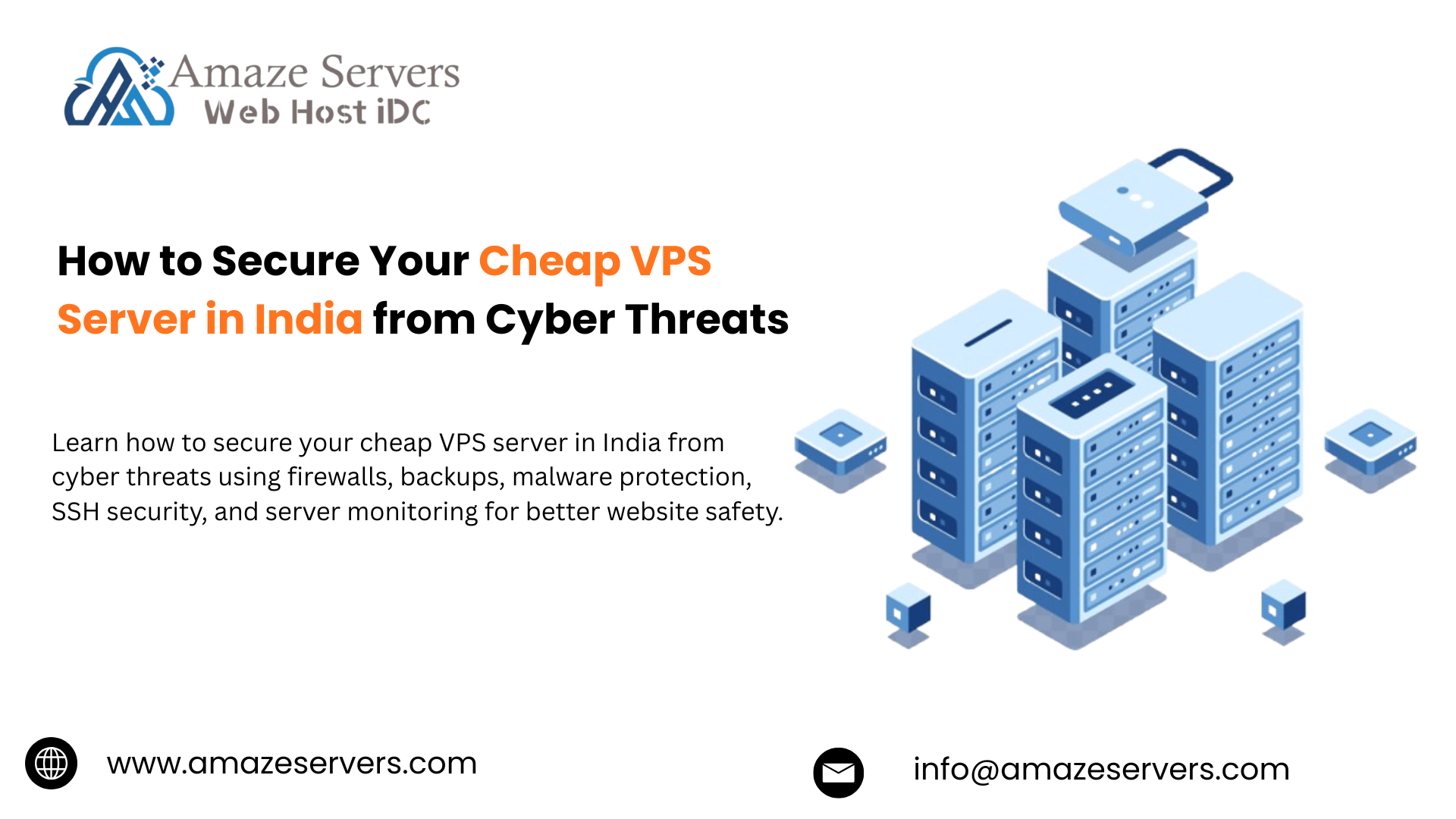 How to Secure Your Cheap VPS Server in India from Cyber Threats