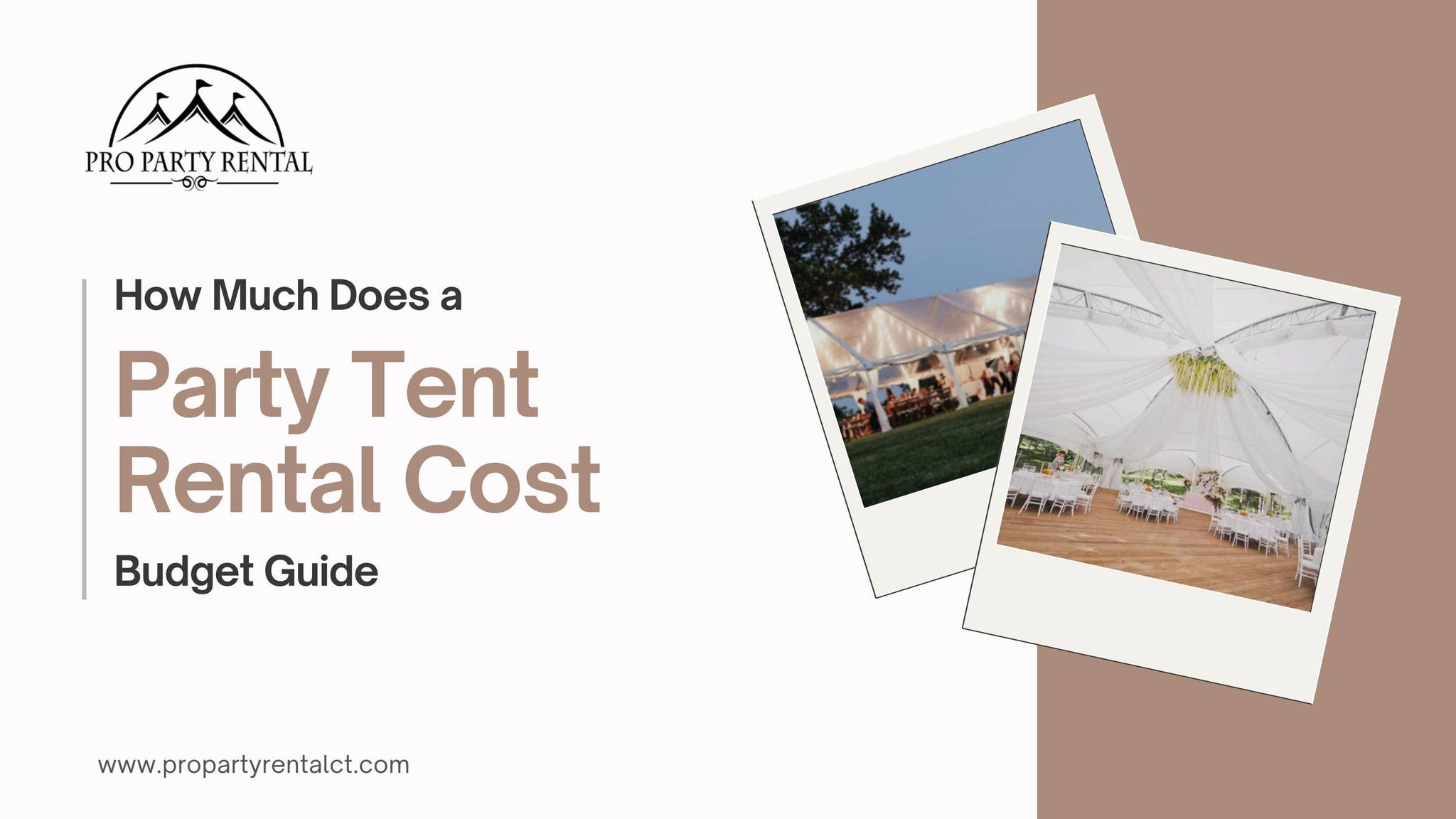 How Much Does a Party Tent Rental Cost Budget Guide by Pro Party Rental - Issuu