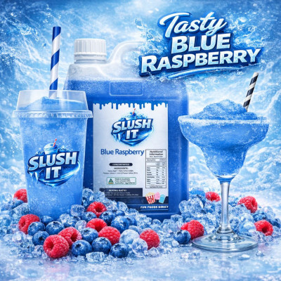 Blue Raspberry Slush / Slushie Mix Bottles Profile Picture