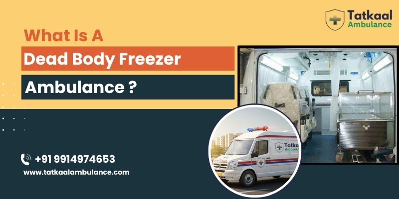 What Is a Dead Body Freezer Ambulance?