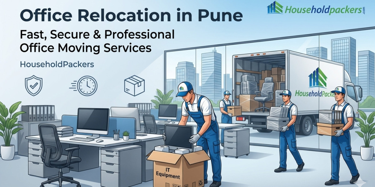 Office Relocation in Pune – Step-by-Step Business Moving Guide by Householdpackers
