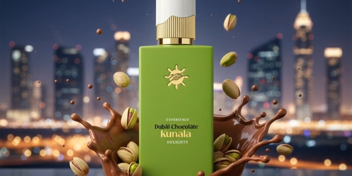 Kunafa Dubai Chocolate Perfume – A Luxurious Arabian Gourmand Fragrance Experience