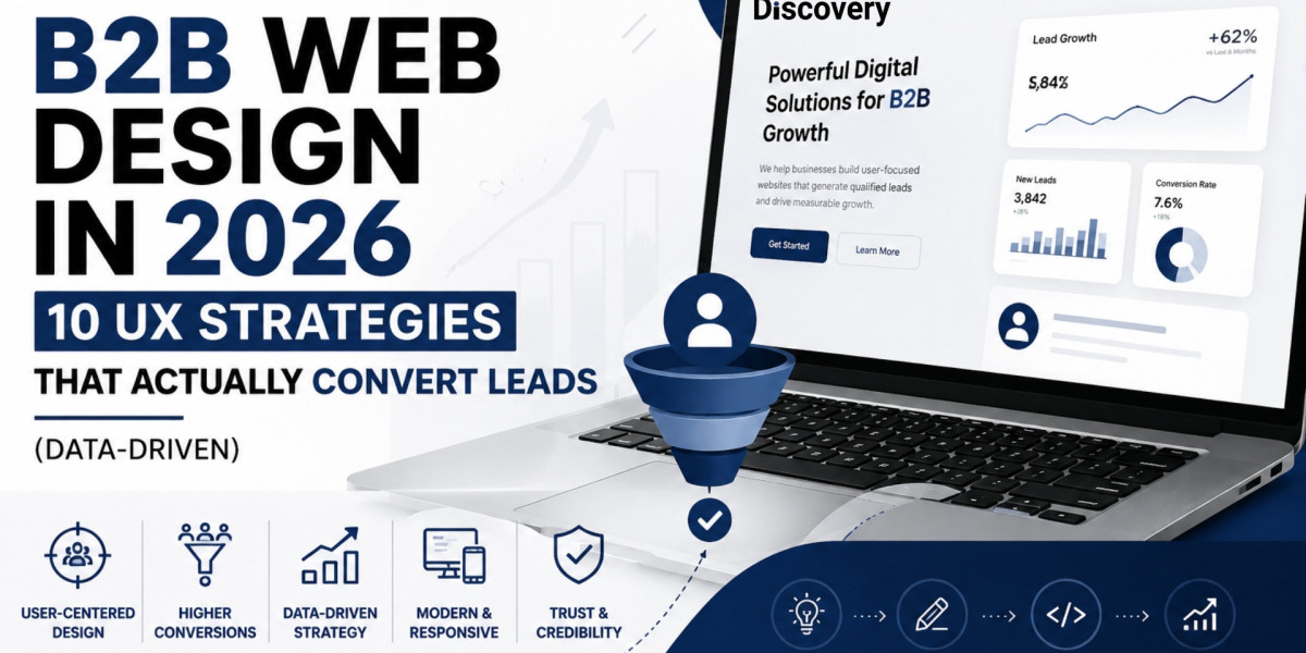 B2B Web Design in 2026: 10 UX Strategies That Actually Convert Leads (Data-Driven)