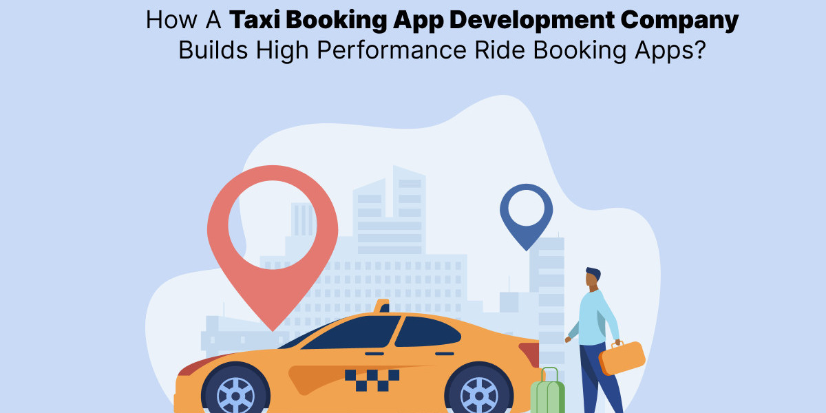 How A Taxi Booking App Development Company Builds High Performance Ride Booking Apps?